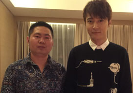 广州南宫大舞台与明星合影