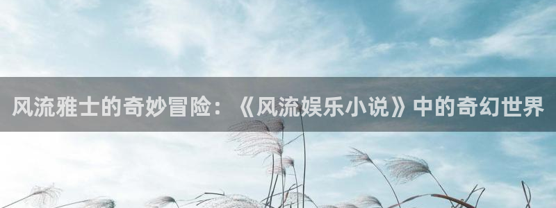南宫大舞台官网入口：风流雅士的奇妙冒险：《风流娱乐小说》中的奇幻世界
