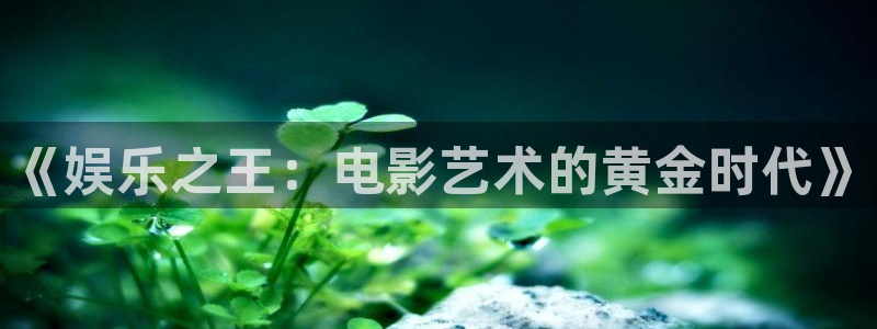 南宫大舞台：《娱乐之王：电影艺术的黄金时代》