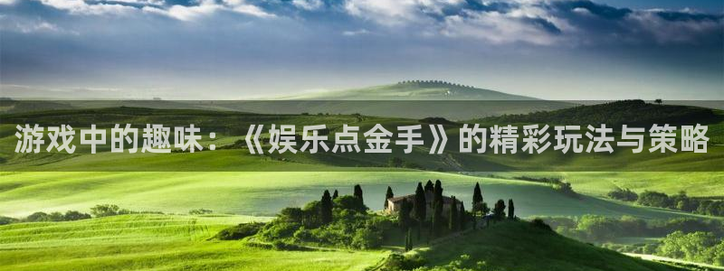 NG大舞台：游戏中的趣味：《娱乐点金手》的精彩玩法与策略